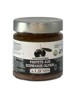 Alicos Pastete aus schwarzen Oliven