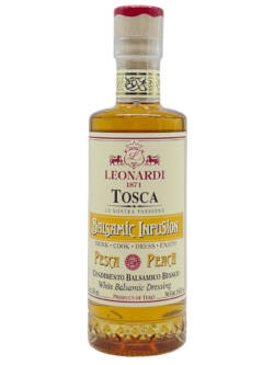 Leonardi Tosca weißer Balsamic Essig Infusion Pfirsich